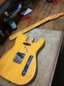 Réparation Fender Telecaster 52